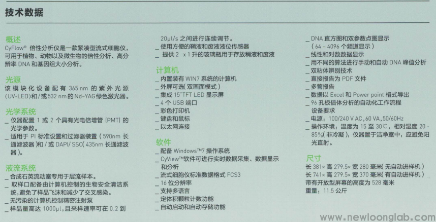 CyFlow倍性分析仪(图1)